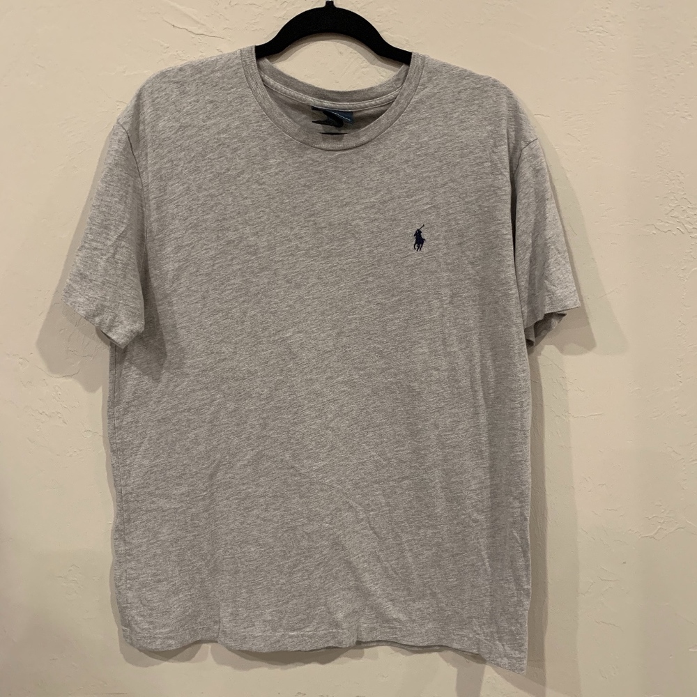 Men’s Polo by Ralph Lauren Gray Crewneck Tshirt